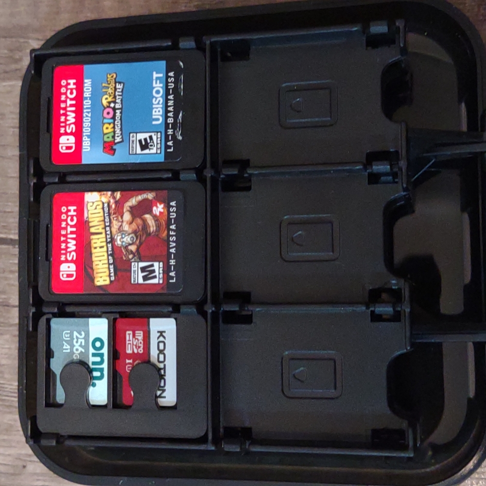 Nintendo switch games controller and cases